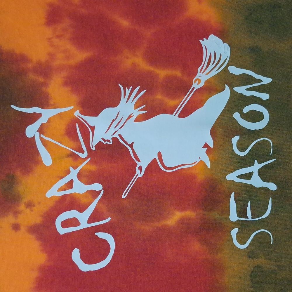 Crazy witch season tie dye Custom made shirt. - Picture 3 of 6